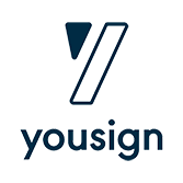 Logo Yousign - Marque partenaire du Groupe Factoria