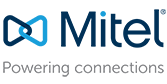 Logo Mitel - Marque partenaire du Groupe Factoria