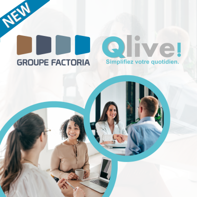 visuel de l'article Groupe Factoria dévoile Qlive!